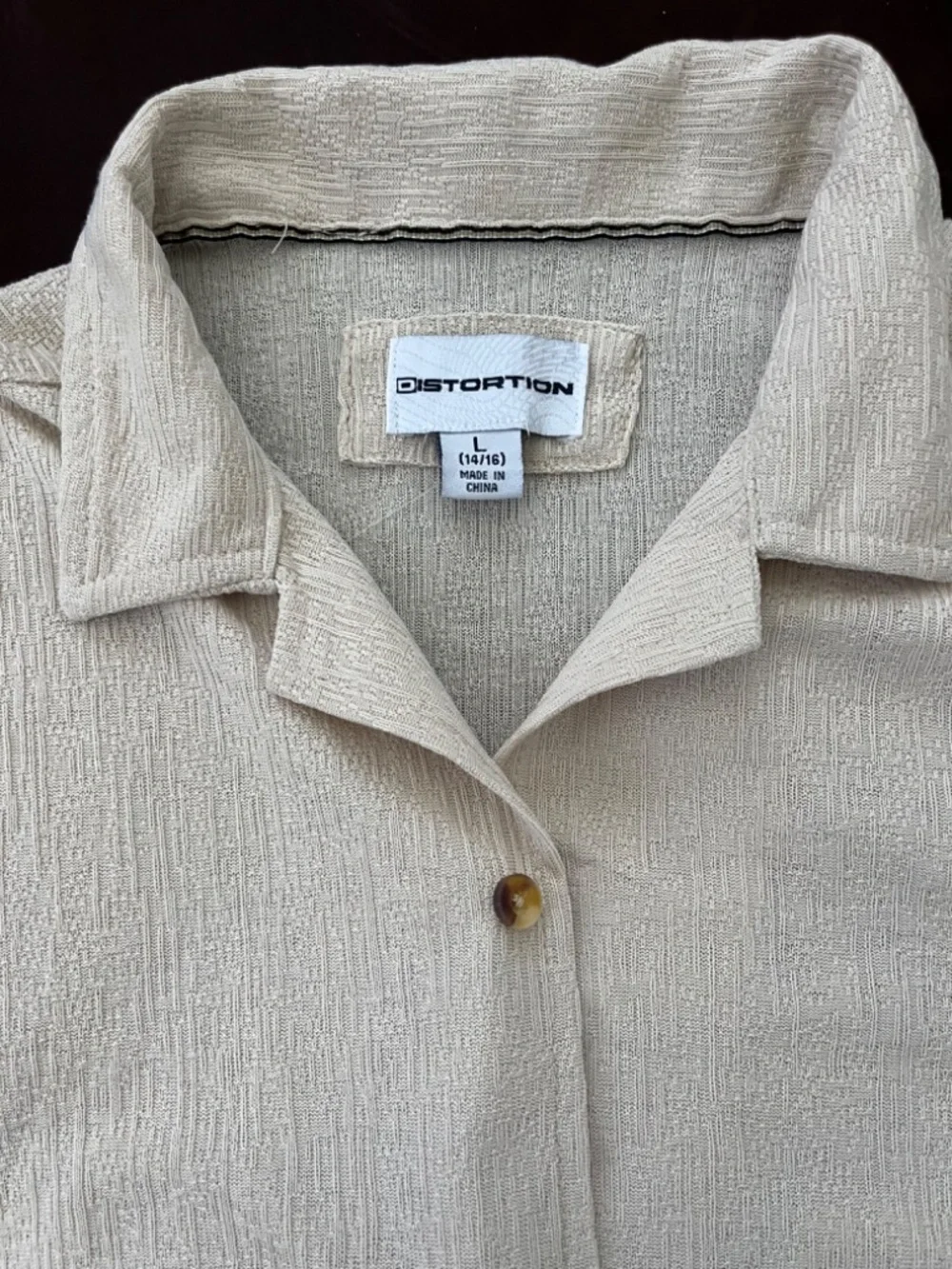 Button Up Short Sleeve Shirt